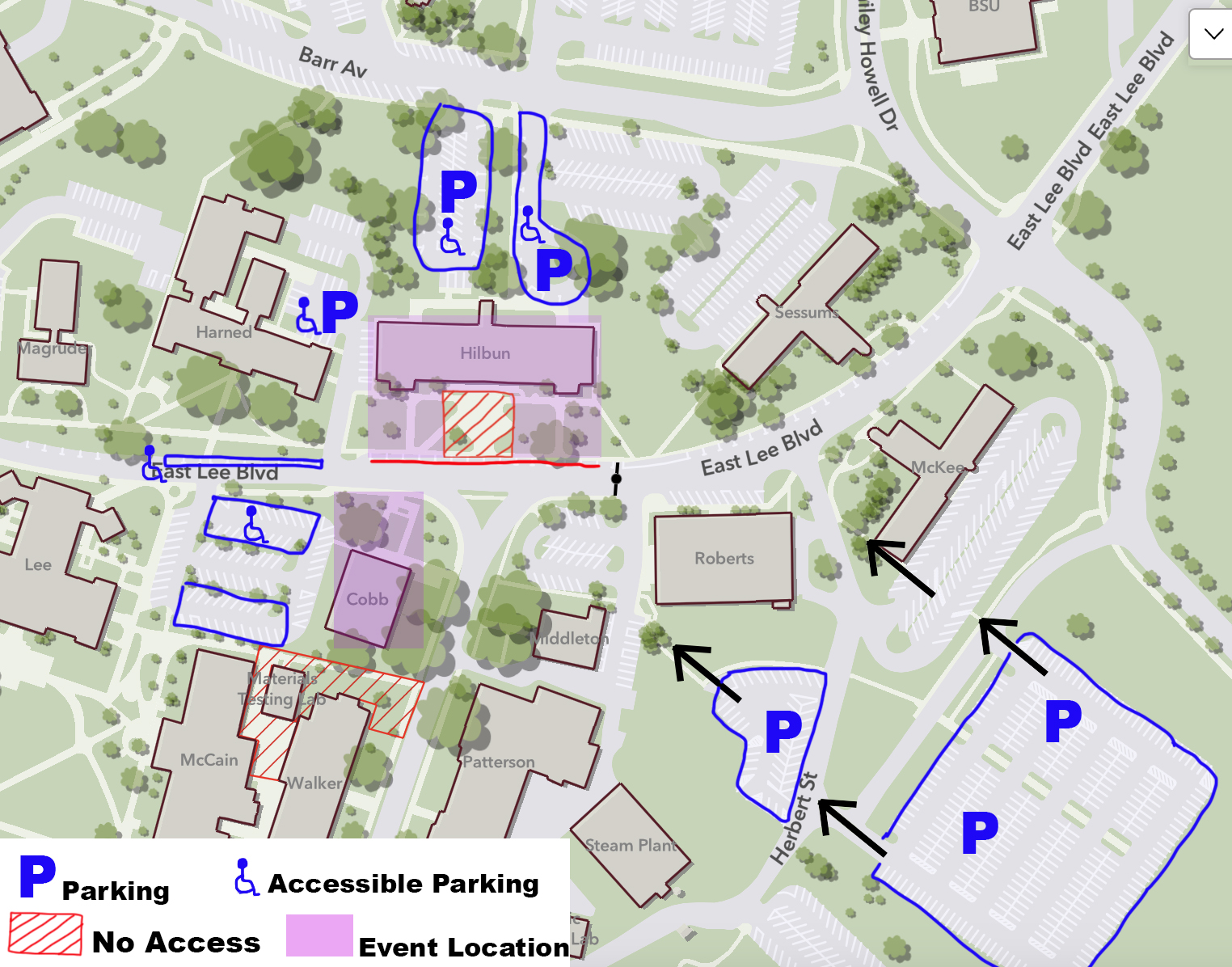 parking map